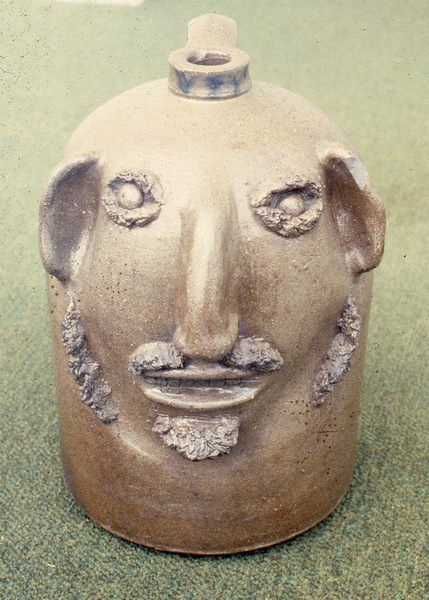 Decker face jug Burbage41.